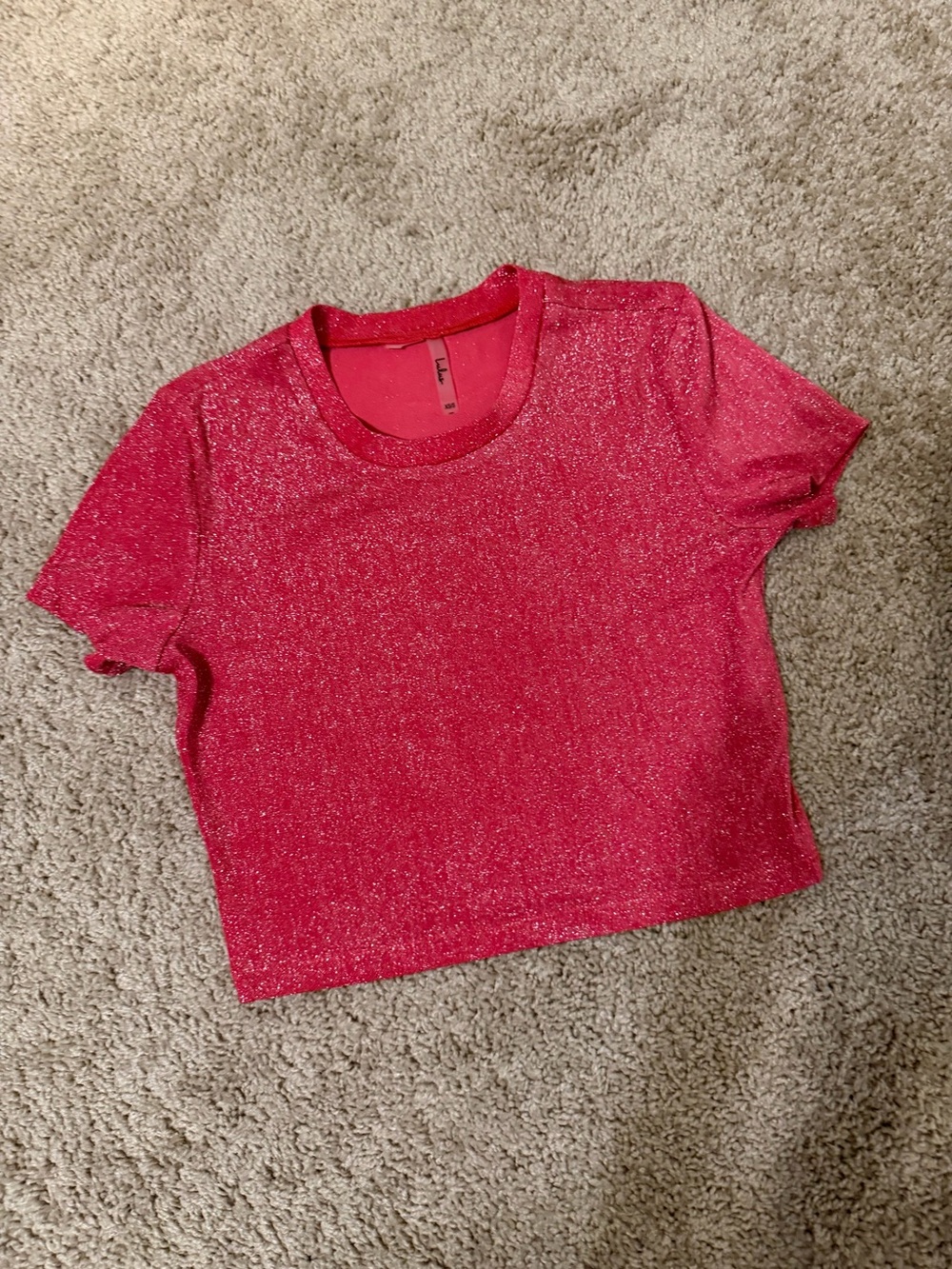 Lulu's Sparkle Bathing Suit Top, XS/S